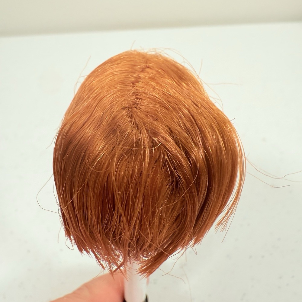 Vintage Mattel Skipper Doll Head Redhead TLC Replacement Part Unmarked Barbie - Picture 7 of 10